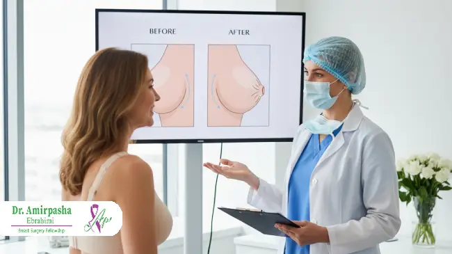 لیفت سینه بعد از بارداری و شیردهی