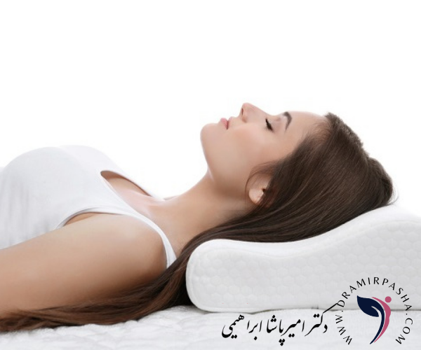 طرز خوابیدن بعد از عمل ماموپلاستی