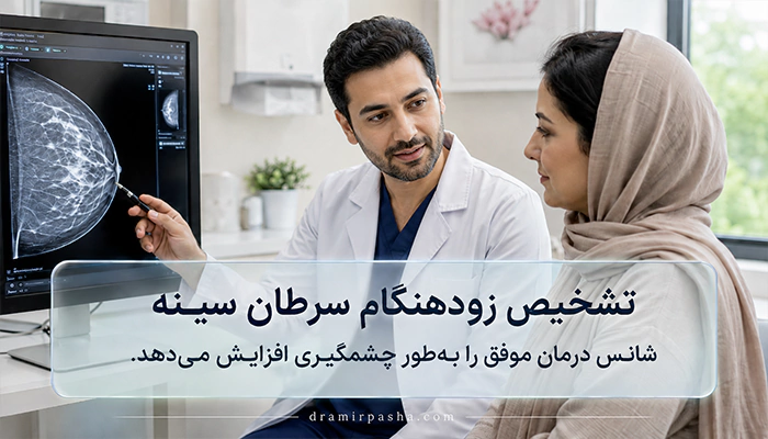 تشخیص سرطان سینه